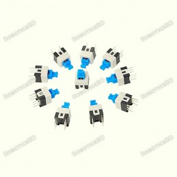 7x7mm 5 Pin DPDT latching Push Switch Robotics Bangladesh