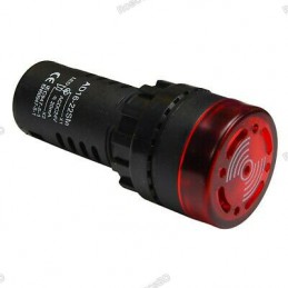 Mechanical Buzzer with LED Indicator AD16-22SM Robotics Bangladesh