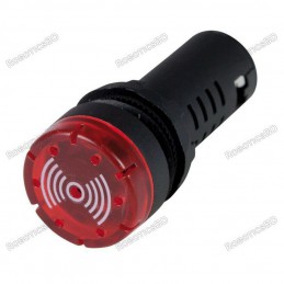 Mechanical Buzzer with LED Indicator AD16-22SM Robotics Bangladesh