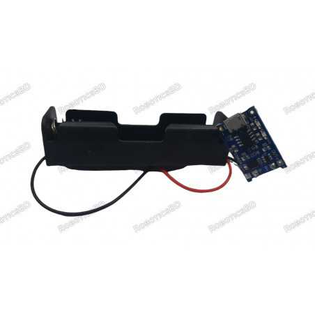 18650 Lithium Battery Charger USB Micro-B Robotics Bangladesh