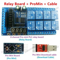 Arduino Pro Mini PLC Relay Board Robotics Bangladesh
