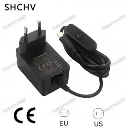Raspberry Pi 4 Power Supply 5V 3A USB Type C Robotics Bangladesh