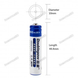 Doublepow 1.2V AAA 900mAh Battery (Pair) Robotics Bangladesh