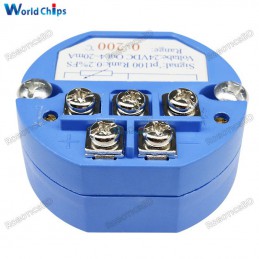 PT100 Temperature Transmitter 0-200 Celsius Range 4-20MA DC 24V Robotics Bangladesh
