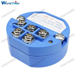 PT100 Temperature Transmitter 0-200 Celsius Range 4-20MA DC 24V Robotics Bangladesh