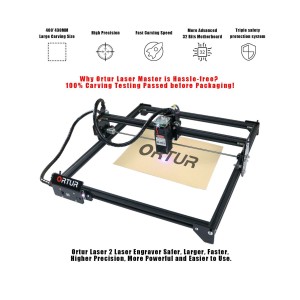 Ortur Laser Master 2 20W with STM32 MCU High Speed Ortur Laser Engraver and Cutter Kit Robotics Bangladesh