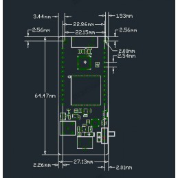 LILYGO TTGO LoRa32 915Mhz ESP32 OLED 0.96 Inch Wireless Module Robotics Bangladesh