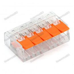 Wago 221 Compatible Electrical Connectors Wire Block Clamp Terminal Robotics Bangladesh