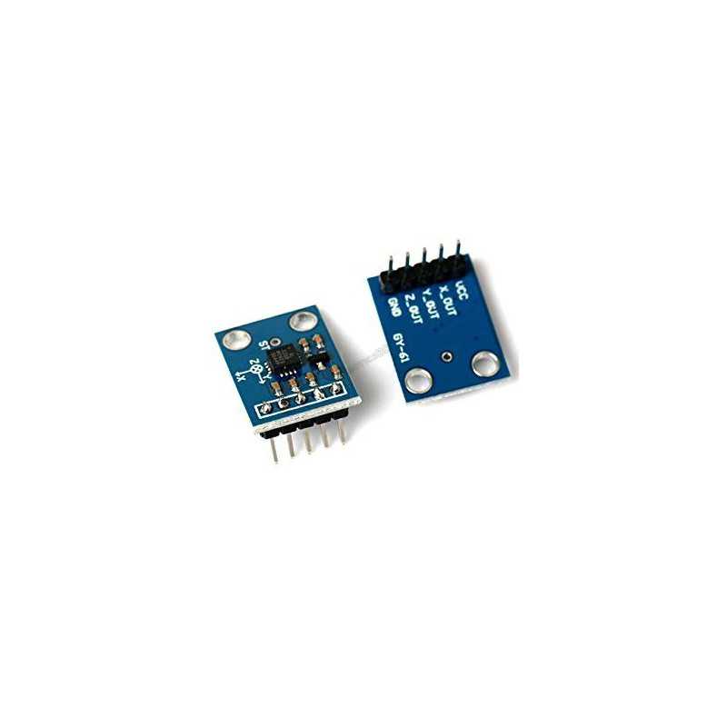 ADXL335 Module 3-axis Analog Output Accelerometer GY-61 Robotics Bangladesh ADXL335 Module 3-axis Analog Output Accelerometer GY-61 Robotics Bangladesh