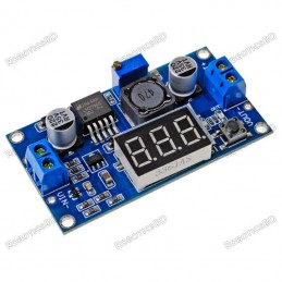 LM2577 3A DC-DC Step UP LED Voltmeter 3-34 to 4-35V Adjustable Boost Converter Module Robotics Bangladesh