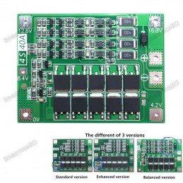 4S 40A 14.8V 18650 Lithium Battery BMS PCB Protection Board Robotics Bangladesh