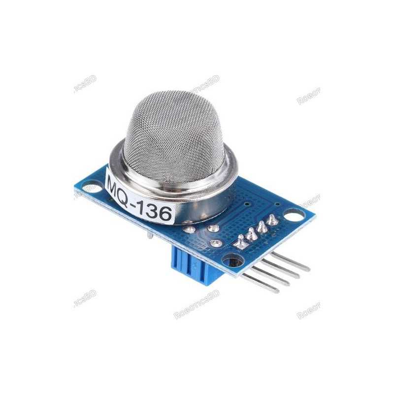 MQ-136 Hydrogen Sulfide Gas Sensor Robotics Bangladesh MQ-136 Hydrogen Sulfide Gas Sensor Robotics Bangladesh