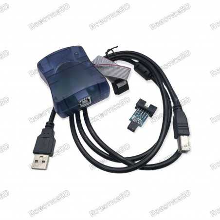 AVRISP Atmel STK500 AVR programmer USB Atmega Attiny Robotics Bangladesh