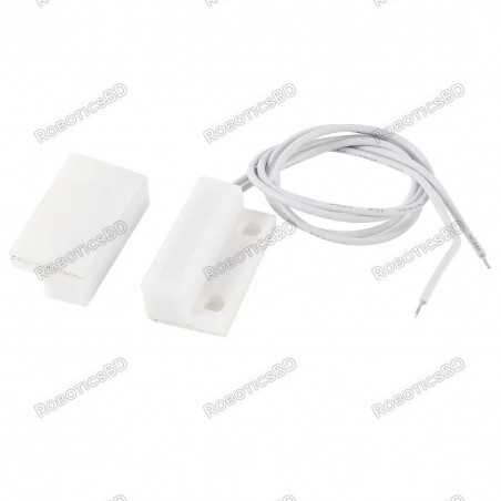 MC-38 Wired Door Window Sensor Magnetic Switch Home Alarm System Robotics Bangladesh