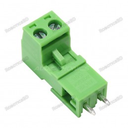 Terminal Block with Screws L Type 2 Ways for PCB Straight 5.