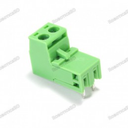 Terminal Block with Screws L Type 2 Ways for PCB Angled 5.