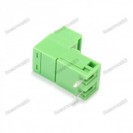 Terminal Block with Screws L Type 2 Ways for PCB Angled 5.