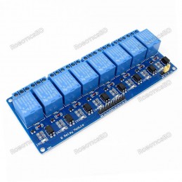 8 Channel 12V Relay Module Robotics Bangladesh