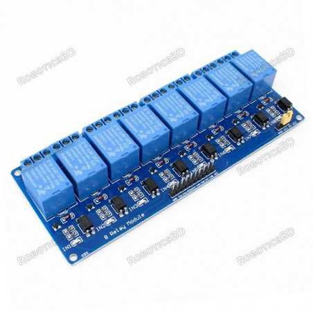 8 Channel 12V Relay Module Robotics Bangladesh
