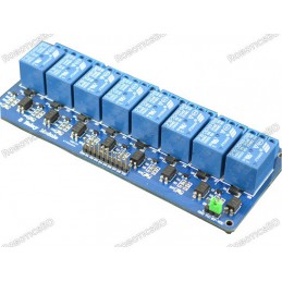 8 Channel 5V Relay Module Robotics Bangladesh