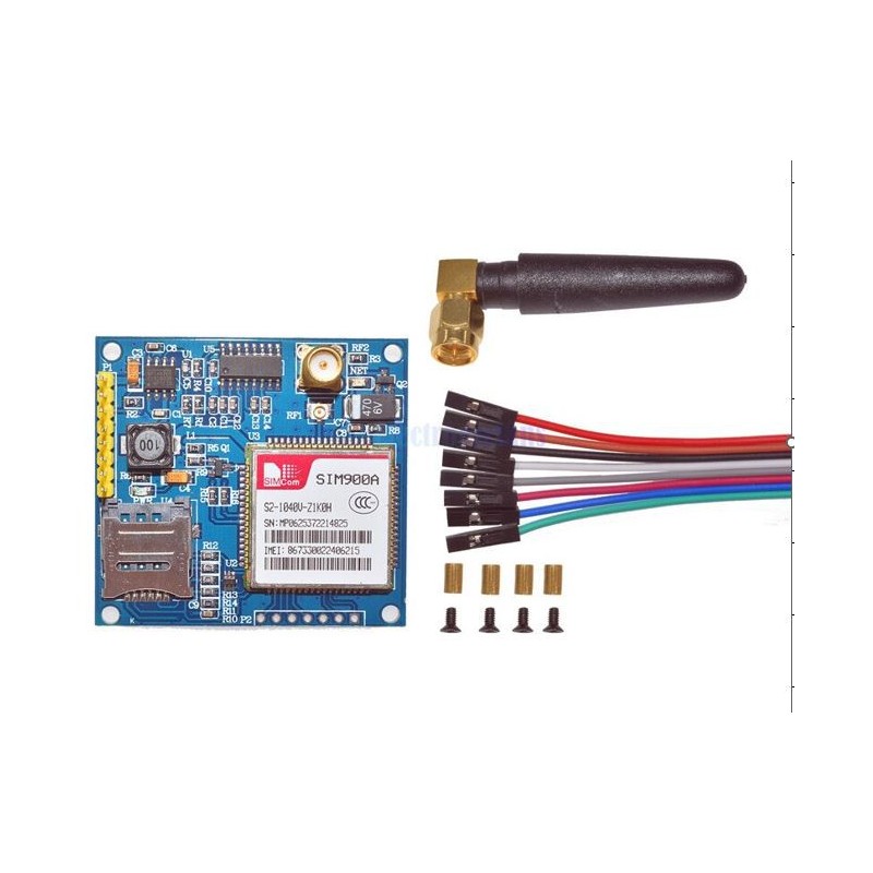 HW-353A SIM900A Module Development Board GSM GPRS Robotics Bangladesh