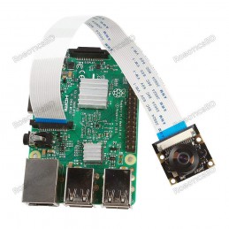 Raspberry Pi Compatible 160° FOV 5MP Fisheye Lens Wide Angle Camera Module Robotics Bangladesh