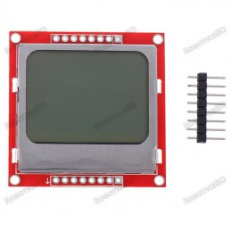 Nokia 5110 LCD Display Module Red Robotics Bangladesh