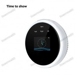 Smart Gas Leak Detector Tuya Wifi Smart Natural Gas Alarm Sensor with LCD Display Robotics Bangladesh