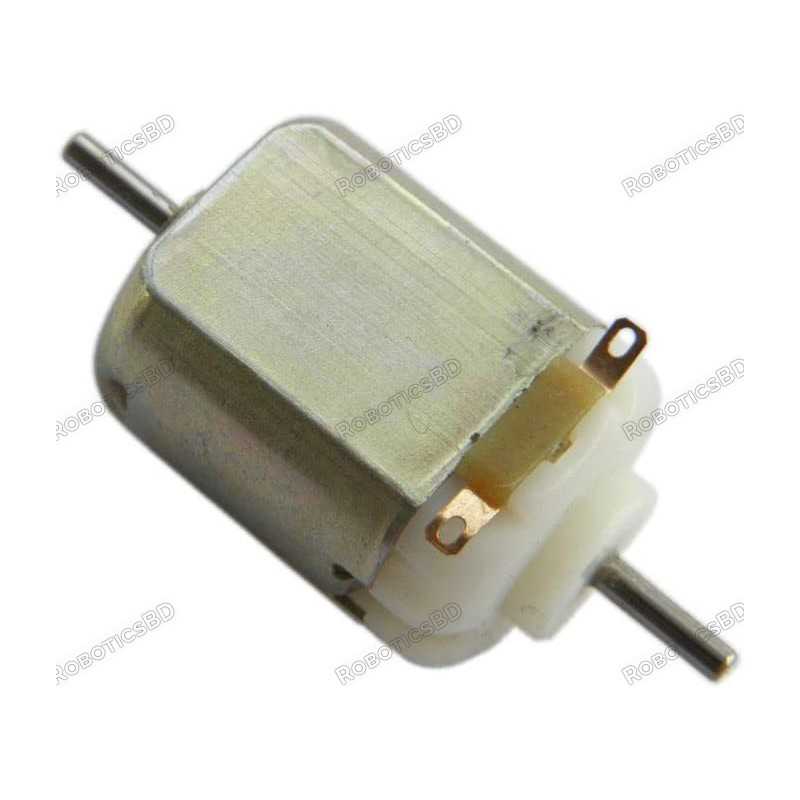 Double Shaft DC Motor Robotics Bangladesh Double Shaft DC Motor Robotics Bangladesh