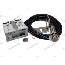 Digital Auto Counter Meter with Hall Effect Proximity Switch Sensor (Battery Powered) Robotics Bangladesh