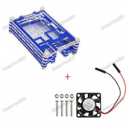 Raspberry Pi 4 Acrylic Shell Case Robotics Bangladesh