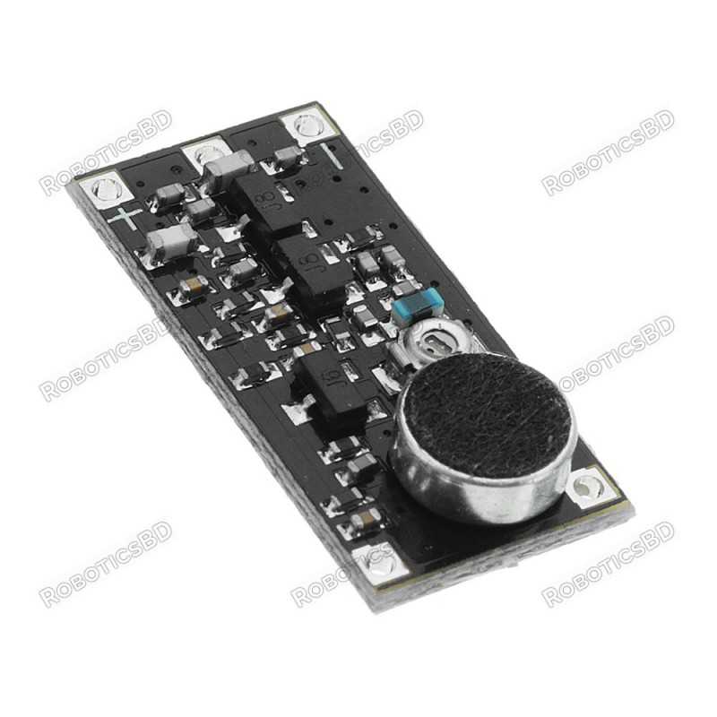 FM Radio Transmitter Module Wireless Microphone Surveillance Frequency 88-108MHz Robotics Bangladesh FM Radio Transmitter Module Wireless Microphone Surveillance Frequency 88-108MHz Robotics Bangladesh
