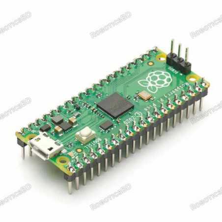 Raspberry Pi Pico With Soldered Headers Robotics Bangladesh