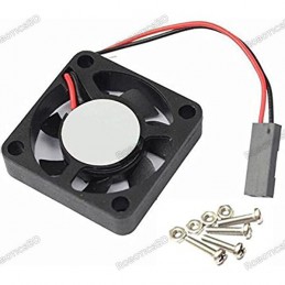 DC 5V Brushless CPU Cooling Fan with Screws for Raspberry Pi 4 Robotics Bangladesh