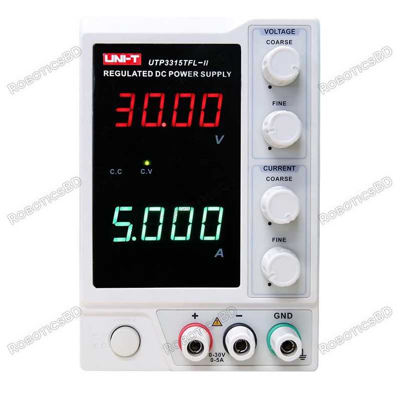 UNI-T UTP3315TFL-II DC Power Supply Robotics Bangladesh UNI-T UTP3315TFL-II DC Power Supply Robotics Bangladesh