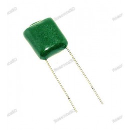 100nF 100V (0.1uF – 2A104J) Polyester Film Capacitor Robotics Bangladesh