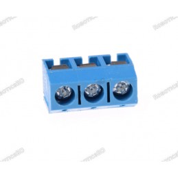 3 Pin Pitch 5.0mm Straight Pin Screw PCB Terminal Block Connector Blue Robotics Bangladesh