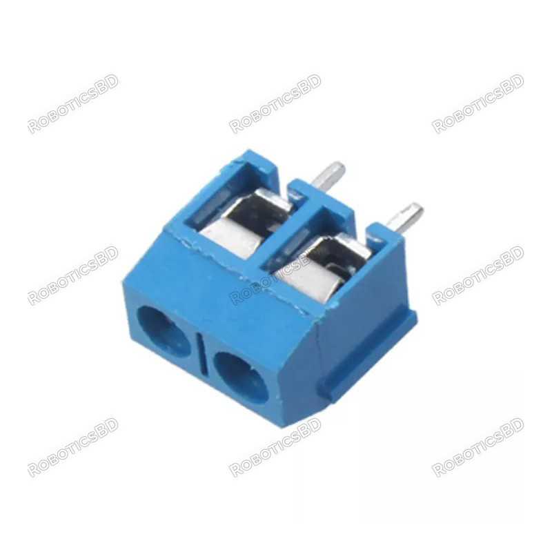 2 Pin Pitch 5.0mm Straight Pin Screw PCB Terminal Block Connector Blue Robotics Bangladesh 2 Pin Pitch 5.0mm Straight Pin Screw PCB Terminal Block Connector Blue Robotics Bangladesh
