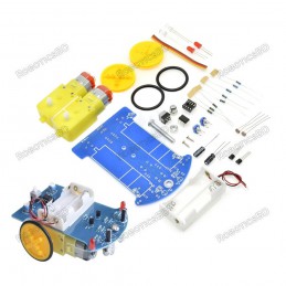 DIY D2-1 Intelligent Line follower/Tracking Smart Car Kit Robotics Bangladesh