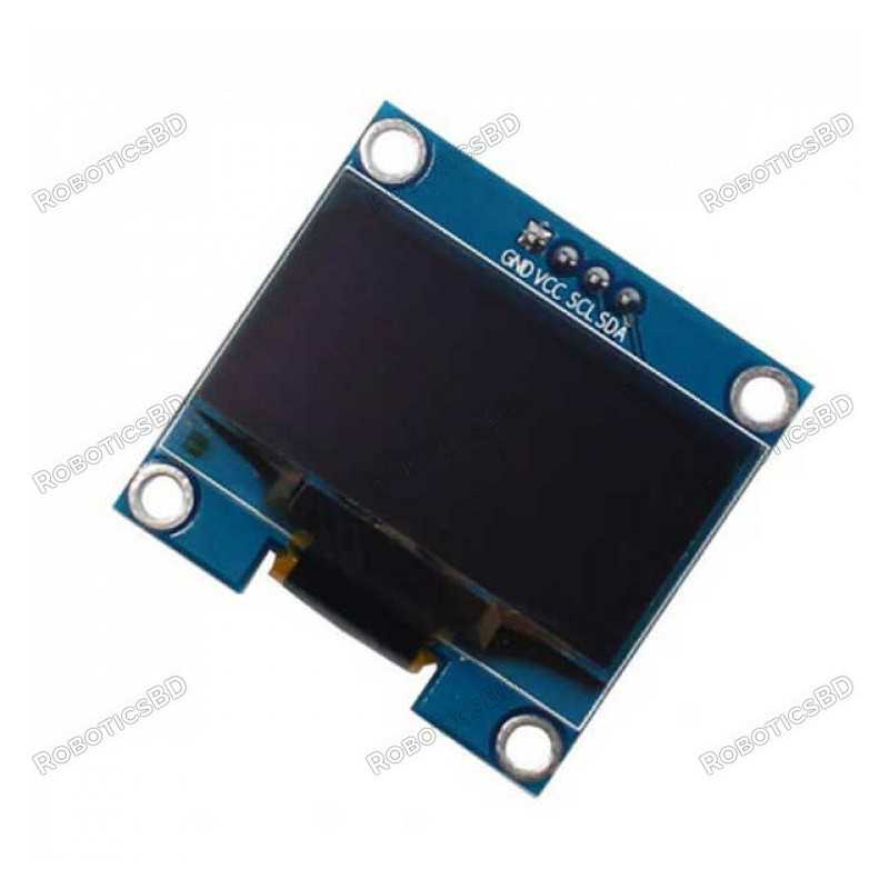1.3 Inch I2C OLED Display Module 4pin- Blue Robotics Bangladesh 1.3 Inch I2C OLED Display Module 4pin- Blue Robotics Bangladesh