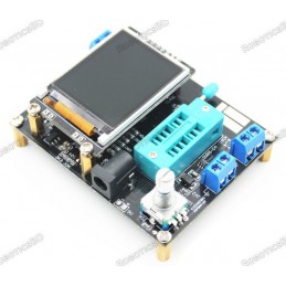Multifunctional LCD GM328A Transistor Tester Frequency Meter PWM Square Wave Signal Generator Robotics Bangladesh