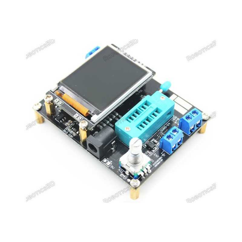 Multifunctional LCD GM328A Transistor Tester Frequency Meter PWM Square Wave Signal Generator Robotics Bangladesh Multifunctional LCD GM328A Transistor Tester Frequency Meter PWM Square Wave Signal Generator Robotics Bangladesh