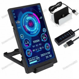 3.5 Inch IPS TYPE-C Secondary Screen CPU GPU RAM HDD Monitoring USB Display Robotics Bangladesh