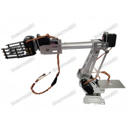 7DOF Aluminum Alloy Robotic Arm Manipulator with Gripper and MG996R servo Robotics Bangladesh