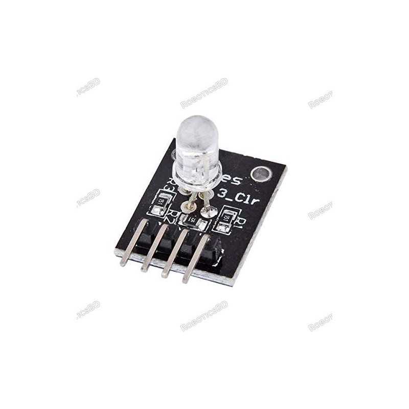 DIP 3 Color RGB LED Module Robotics Bangladesh DIP 3 Color RGB LED Module Robotics Bangladesh