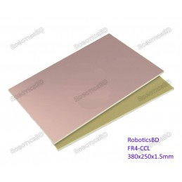 FR4 CCL Copper Clad Plate Laminate Single Side PCB Glass Fiber China Robotics Bangladesh