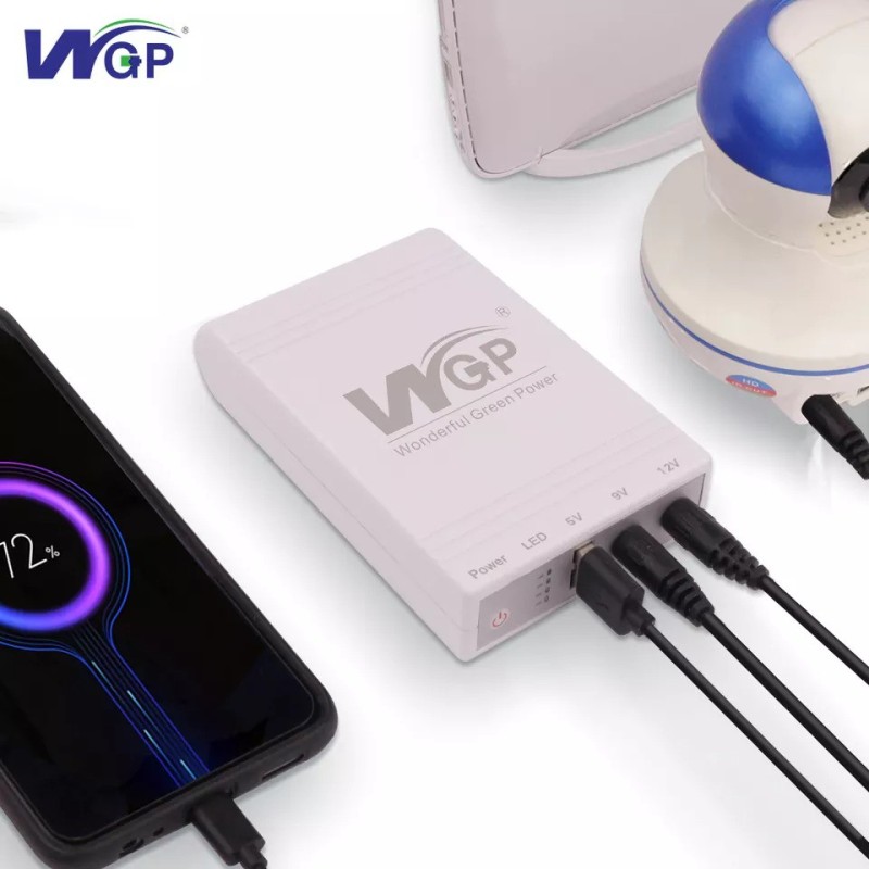 WGP Mini UPS - Router + ONU Backup Output 5V, 9V, 12V Robotics Bangladesh
