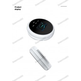 Smart Gas Leak Detector Tuya Wifi Smart Natural Gas Alarm Sensor with LCD Display Robotics Bangladesh