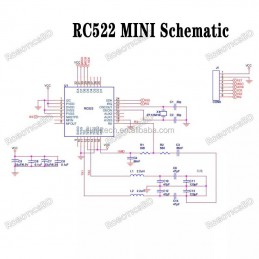 RFID Module RC522 Mini Kits S50 13.56 Mhz With Tags Robotics Bangladesh