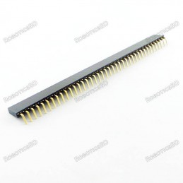 1x40 Pin 2.54mm Right Angle Single Row Female Pin Header Connector Robotics Bangladesh